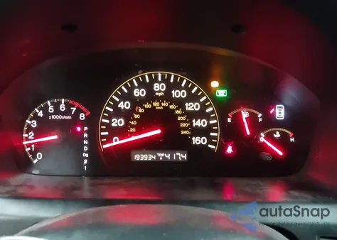 2003 Honda Accord 2.4 Lx из США, поврежденный, VIN JHMCM56343C034900